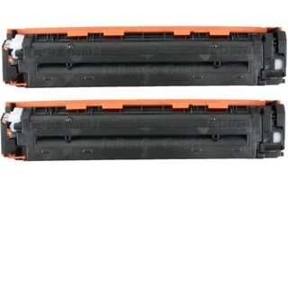 2x IBC Toner SCHWARZ Kompatibel fr HP LaserJet Pro 200 Color M 251N / M 251NW 131X 131A 5 (Schwarz)