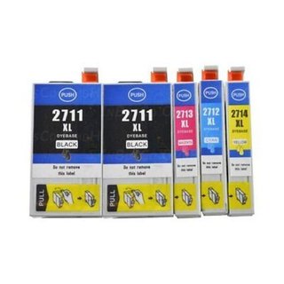 5x Ink Cartridges for EPSON WF-7600 Series / WF-7610DWF / WF-7620DTWF NE INB 72