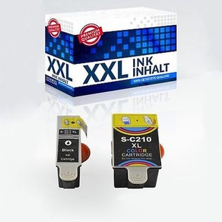 1 - 10 Druckerpatronen IBC fur Samsung CJX-1000 CJX-1050 CJX-2000 INK C-M210 1 (1x Mehrfarbig)