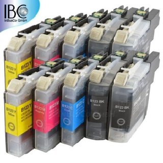 10x Tinte fr Brother DCP-J 152 W / DCP-J 4110 W / DCP