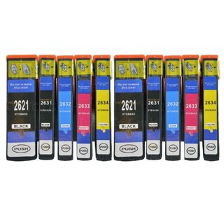 10 Cartridges for EPSON Ink Expression Premium XP-510 XP-520 XP-600 XP-605 Chip