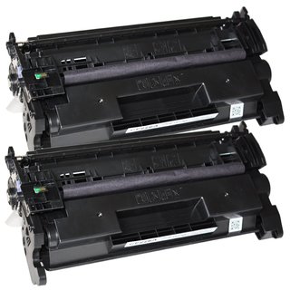 2x (Nicht-OEM) Toner alternative zu HP LaserJet Pro M400 Series CF226A INB (Schwarz)