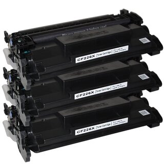 3x Nicht-OEM Toner Kompatibel fr HP LaserJet Pro M 400 Series CF226X INC (Schwarz)