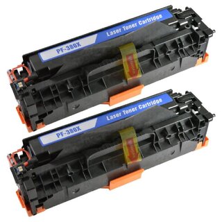 2 Toner fr HP Color Laserjet PRO MFP M 476 DN / 312X / 100% NEU! /schwarz/380A