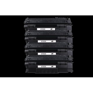 4 Toner fr HP Laserjet 1320 / TN 3390 / 3392/ Q5949X/Q5953X / 49X/53X