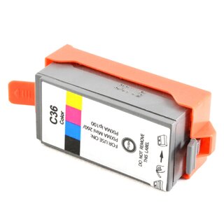 10x Druckerpatronen Tinte fr Canon Pixma IP 100 Pixma IP 100 Portabel ersetzt Canon PGI35 und CLI36 **5x Tinte (Mehrfarbig)